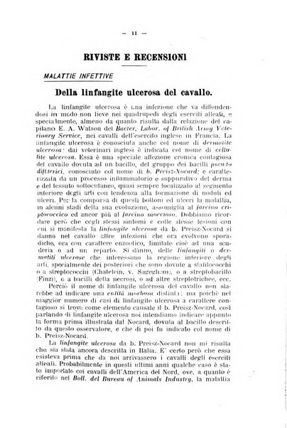 La clinica veterinaria rivista di medicina e chirurgia pratica degli animali domestici