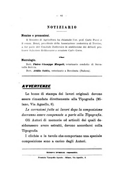 La clinica veterinaria rivista di medicina e chirurgia pratica degli animali domestici