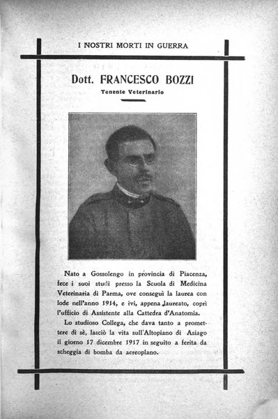 La clinica veterinaria rivista di medicina e chirurgia pratica degli animali domestici