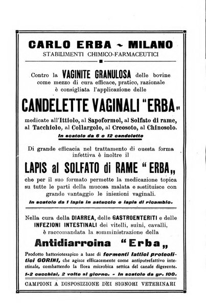 La clinica veterinaria rivista di medicina e chirurgia pratica degli animali domestici