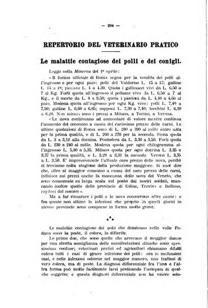 La clinica veterinaria rivista di medicina e chirurgia pratica degli animali domestici