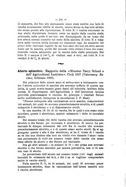 La clinica veterinaria rivista di medicina e chirurgia pratica degli animali domestici