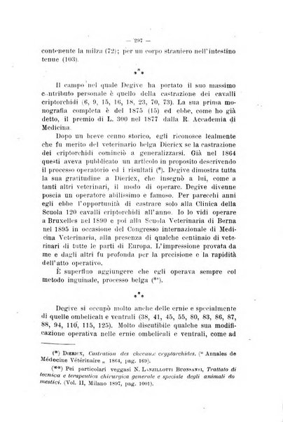 La clinica veterinaria rivista di medicina e chirurgia pratica degli animali domestici