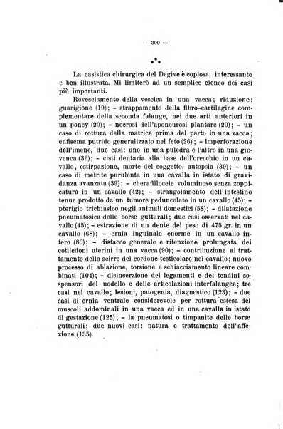 La clinica veterinaria rivista di medicina e chirurgia pratica degli animali domestici