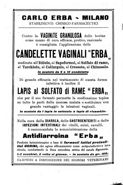 La clinica veterinaria rivista di medicina e chirurgia pratica degli animali domestici