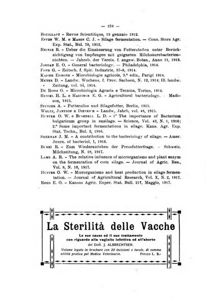 La clinica veterinaria rivista di medicina e chirurgia pratica degli animali domestici