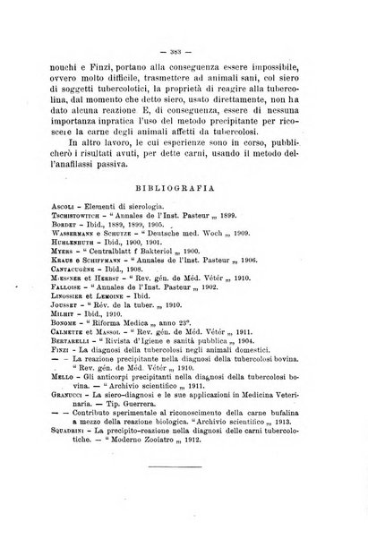 La clinica veterinaria rivista di medicina e chirurgia pratica degli animali domestici