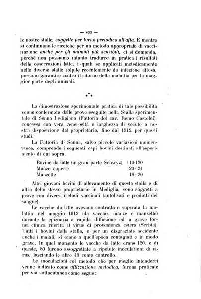 La clinica veterinaria rivista di medicina e chirurgia pratica degli animali domestici