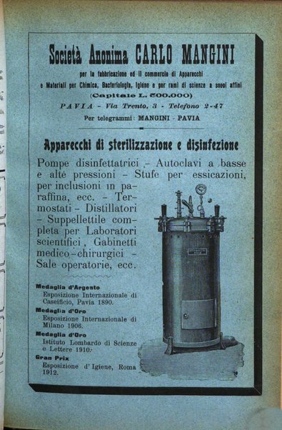 La clinica veterinaria rivista di medicina e chirurgia pratica degli animali domestici