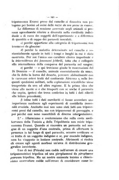 La clinica veterinaria rivista di medicina e chirurgia pratica degli animali domestici