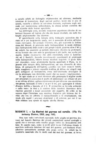 La clinica veterinaria rivista di medicina e chirurgia pratica degli animali domestici