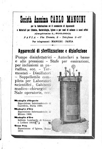 La clinica veterinaria rivista di medicina e chirurgia pratica degli animali domestici