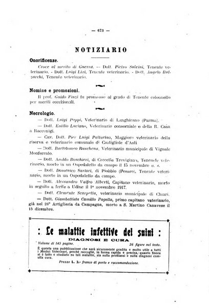 La clinica veterinaria rivista di medicina e chirurgia pratica degli animali domestici