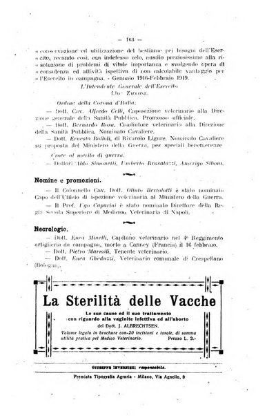 La clinica veterinaria rivista di medicina e chirurgia pratica degli animali domestici