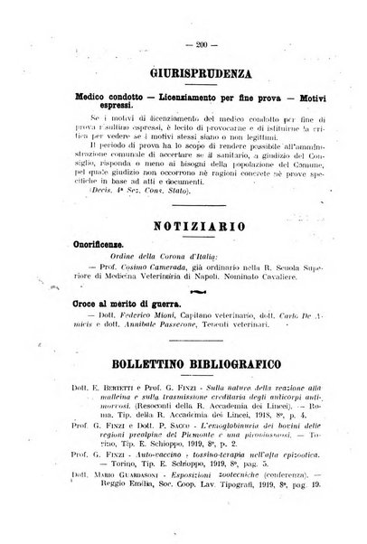 La clinica veterinaria rivista di medicina e chirurgia pratica degli animali domestici