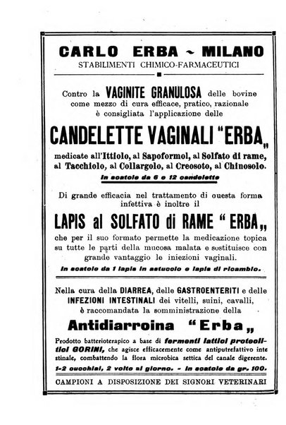 La clinica veterinaria rivista di medicina e chirurgia pratica degli animali domestici