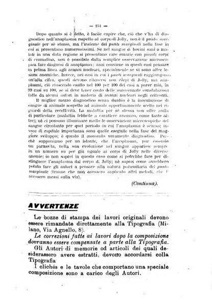 La clinica veterinaria rivista di medicina e chirurgia pratica degli animali domestici