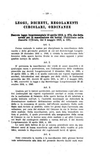 La clinica veterinaria rivista di medicina e chirurgia pratica degli animali domestici