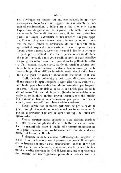 La clinica veterinaria rivista di medicina e chirurgia pratica degli animali domestici