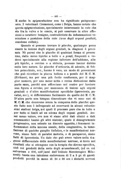 La clinica veterinaria rivista di medicina e chirurgia pratica degli animali domestici