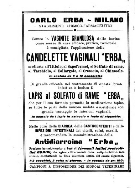 La clinica veterinaria rivista di medicina e chirurgia pratica degli animali domestici