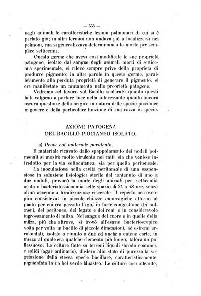 La clinica veterinaria rivista di medicina e chirurgia pratica degli animali domestici