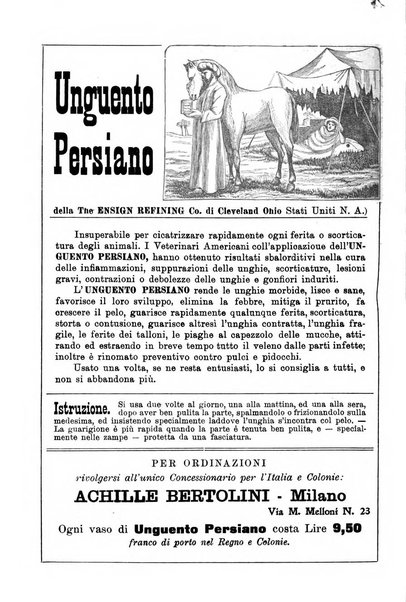 La clinica veterinaria rivista di medicina e chirurgia pratica degli animali domestici