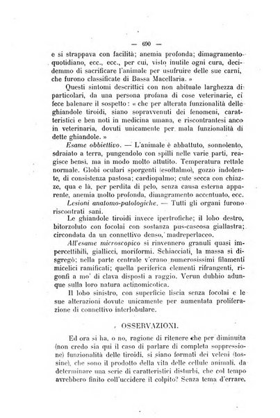 La clinica veterinaria rivista di medicina e chirurgia pratica degli animali domestici