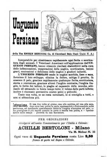 La clinica veterinaria rivista di medicina e chirurgia pratica degli animali domestici