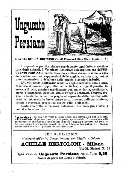 La clinica veterinaria rivista di medicina e chirurgia pratica degli animali domestici