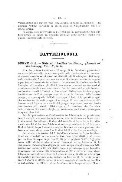 La clinica veterinaria rivista di medicina e chirurgia pratica degli animali domestici