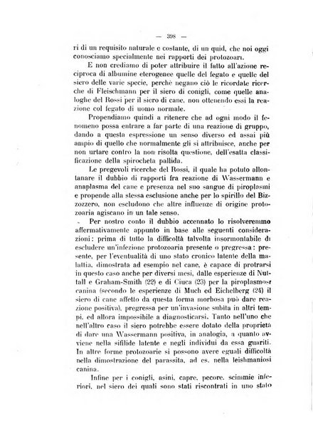 La clinica veterinaria rivista di medicina e chirurgia pratica degli animali domestici