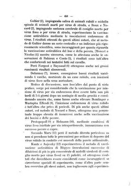 La clinica veterinaria rivista di medicina e chirurgia pratica degli animali domestici