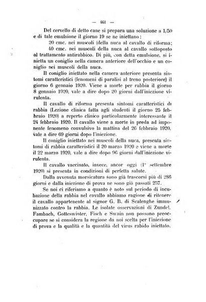 La clinica veterinaria rivista di medicina e chirurgia pratica degli animali domestici