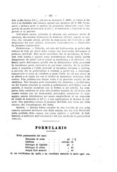 La clinica veterinaria rivista di medicina e chirurgia pratica degli animali domestici