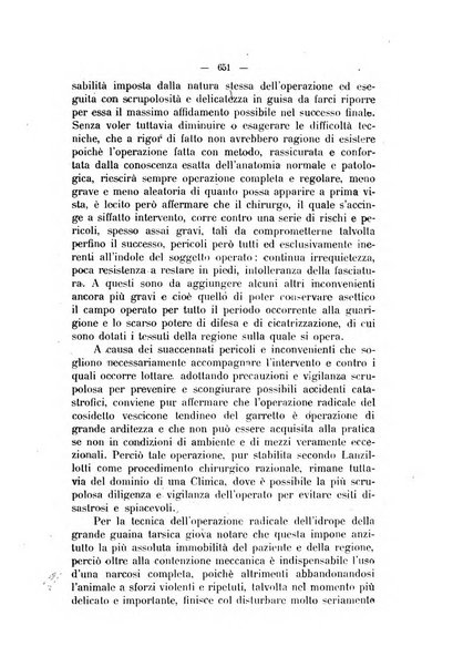 La clinica veterinaria rivista di medicina e chirurgia pratica degli animali domestici