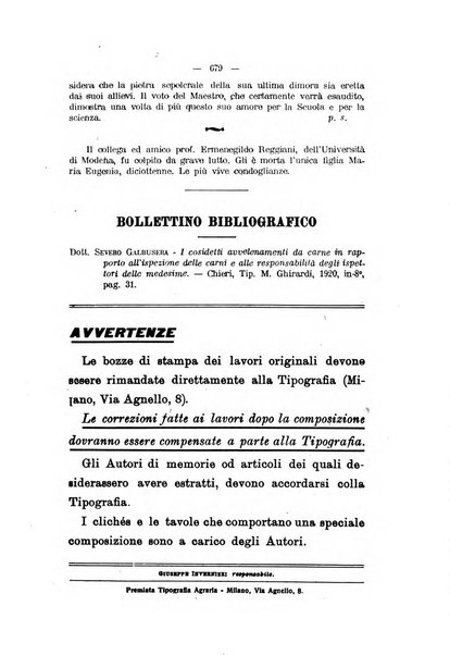 La clinica veterinaria rivista di medicina e chirurgia pratica degli animali domestici