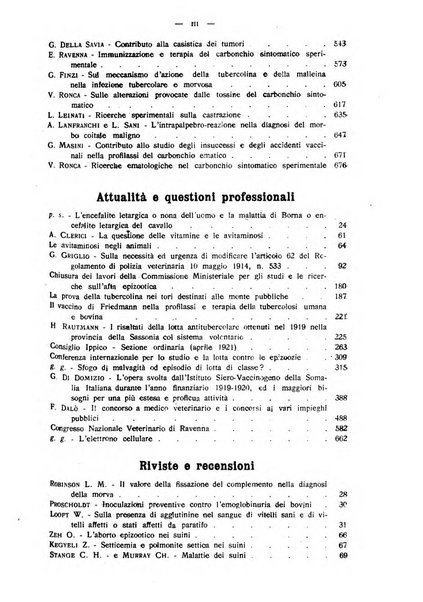 La clinica veterinaria rivista di medicina e chirurgia pratica degli animali domestici