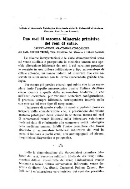 La clinica veterinaria rivista di medicina e chirurgia pratica degli animali domestici