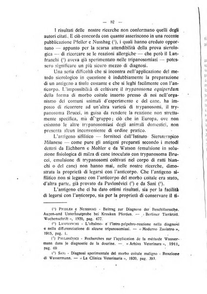 La clinica veterinaria rivista di medicina e chirurgia pratica degli animali domestici