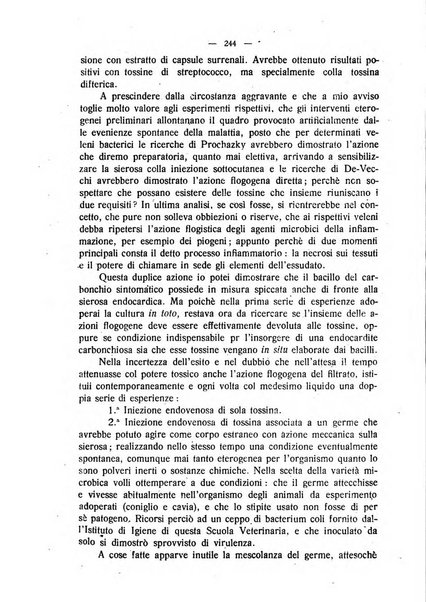 La clinica veterinaria rivista di medicina e chirurgia pratica degli animali domestici