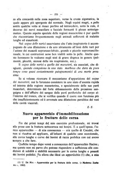 La clinica veterinaria rivista di medicina e chirurgia pratica degli animali domestici