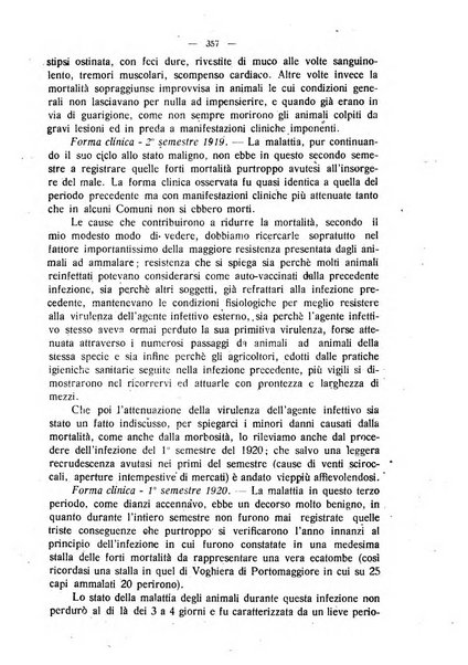 La clinica veterinaria rivista di medicina e chirurgia pratica degli animali domestici