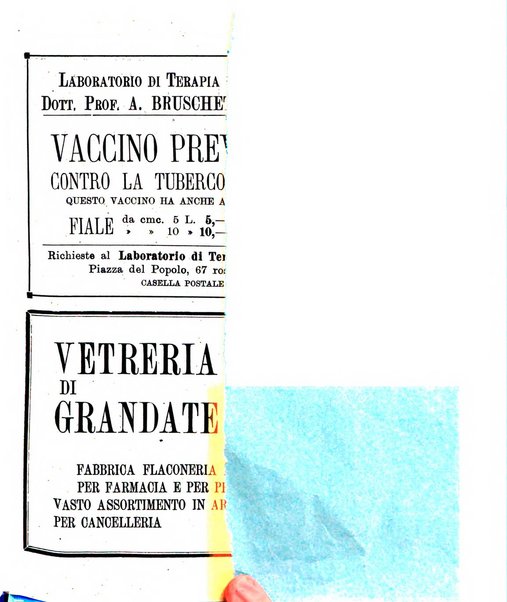 La clinica veterinaria rivista di medicina e chirurgia pratica degli animali domestici