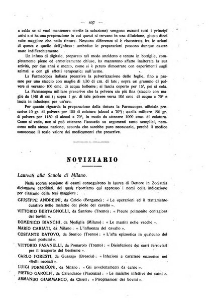 La clinica veterinaria rivista di medicina e chirurgia pratica degli animali domestici