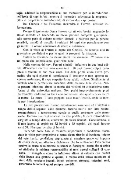 La clinica veterinaria rivista di medicina e chirurgia pratica degli animali domestici