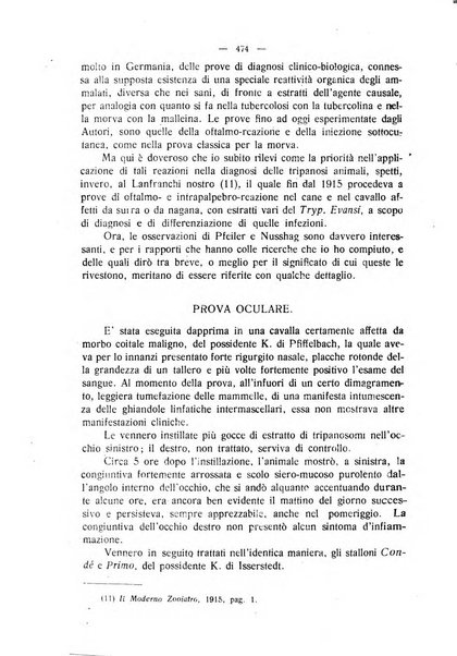 La clinica veterinaria rivista di medicina e chirurgia pratica degli animali domestici