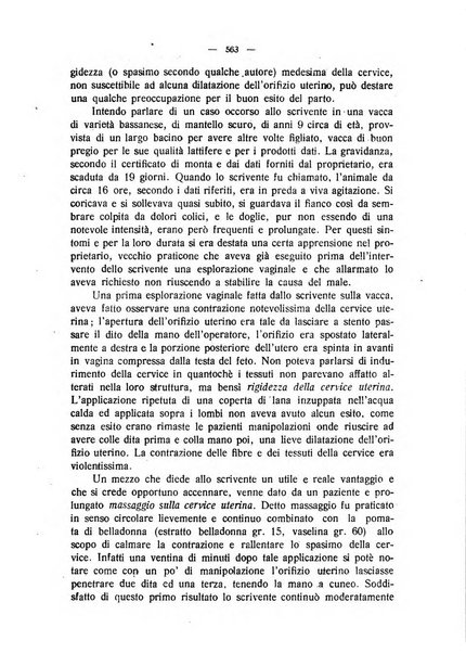 La clinica veterinaria rivista di medicina e chirurgia pratica degli animali domestici