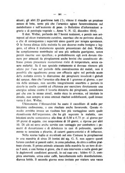 La clinica veterinaria rivista di medicina e chirurgia pratica degli animali domestici