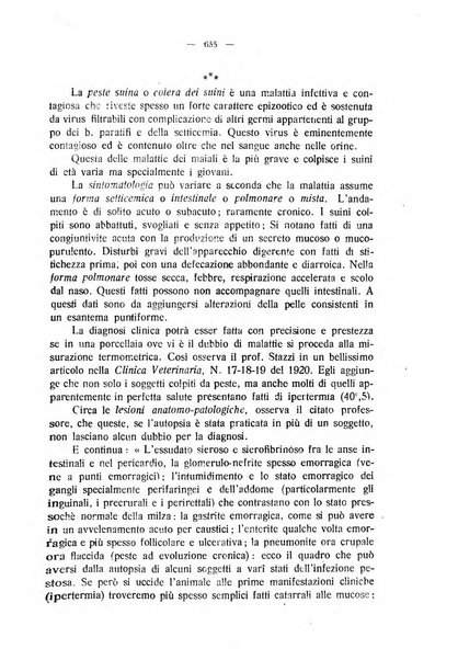 La clinica veterinaria rivista di medicina e chirurgia pratica degli animali domestici